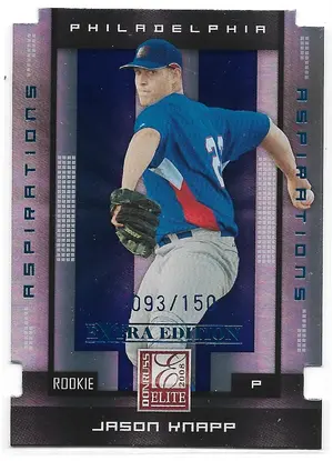 2008 Donruss Elite Extra Edition Aspirations #130 Jason Knapp (093/150)