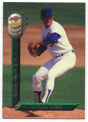 1994 Signature Rookies Draft Picks Flip Card #NNO Nolan Ryan & Reid Ryan (/15,000)