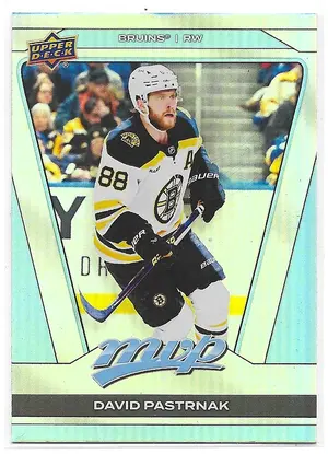 2025-26 MVP Silver Collection CDD Exclusive #27 David Pastrnak