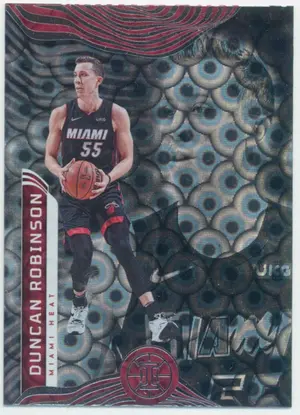 2021-22 Panini Illusions - Duncan Robinson #119 Asia Trophy Collection Parallel