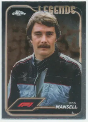 2024 Topps Chrome Formula 1 - Nigel Mansell #189 F1 Legends