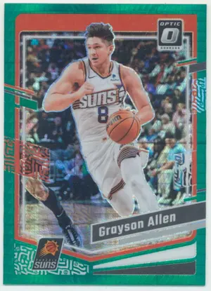 2023-24 Panini Donruss Optic - Grayson Allen #99 Green Hyper Prizm Parallel