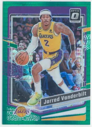 2023-24 Panini Donruss Optic - Jarred Vanderbilt #139 Green Hyper Prizm Parallel