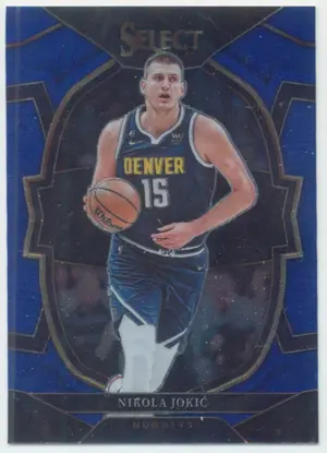 2022-23 Panini Select - Nikola Jokic #1 Concourse Blue Parallel