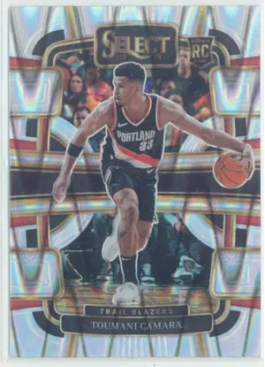 2023-24 Panini Select - Toumani Camara #81 Concourse Tectonic Prizm Parallel