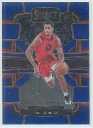 2023-24 Panini Select - Kris Murray #91 Concourse Blue Parallel