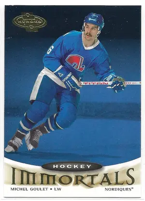 2000-01 UD Heroes #137 Michel Goulet