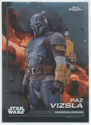 2024 Topps Chrome Star Wars - Paz Vizsla #49