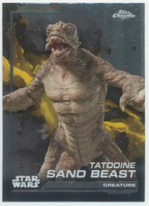 2024 Topps Chrome Star Wars - Tatooine Sand Beast #65