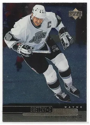1999-00 UD Gold Reserve #135 Wayne Gretzky (Checklist)