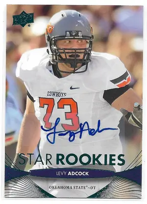 2012 Upper Deck Star Rookies Autographs #195 Levy Adcock