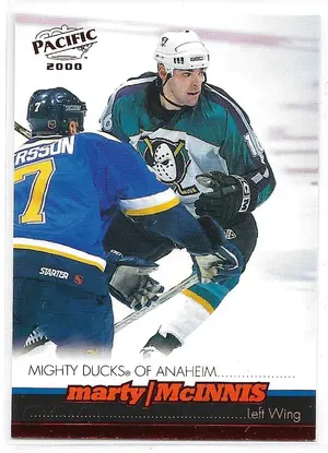 1999-00 Pacific Red #9 Marty McInnis