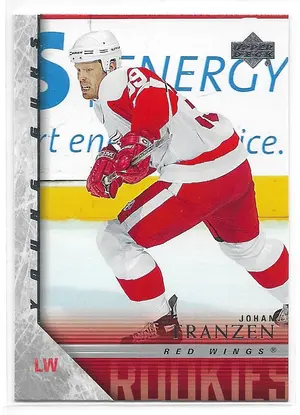 2005-06 Upper Deck #456 Johan Franzen RC (Young Guns)