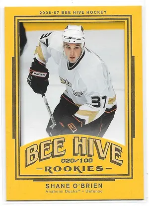 2006-07 Beehive Matte #103 Shane O'Brien RC (020/100)