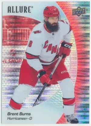 2023-24 ALLURE - BRENT BURNS #22 RED RAINBOW