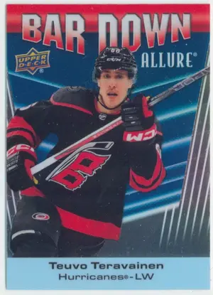 2023-24 ALLURE - TEUVO TERAVAINEN #BD-1 BAR DOWN