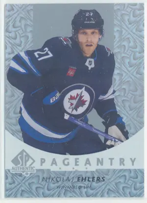 2022-23 SP AUTHENTIC - NIKOLAJ EHLERS #P-26 PAGEANTRY