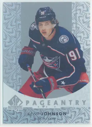 2022-23 SP AUTHENTIC - KENT JOHNSON #P-75 PAGEANTRY