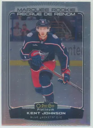 2022-23 O-PEE-CHEE PLATINUM - KENT JOHNSON #206 MARQUEE ROOKIE