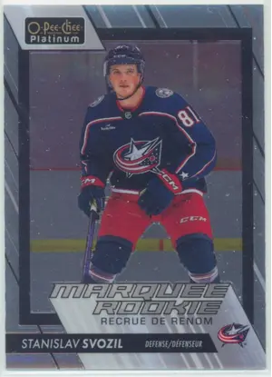 2023-24 O-PEE-CHEE PLATINUM - STANISLAV SVOZIL #209 MARQUEE ROOKIE
