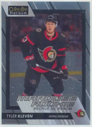 2023-24 O-PEE-CHEE PLATINUM - TYLER KLEVEN #219 MARQUEE ROOKIE