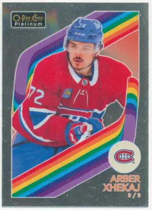 2023-24 O-PEE-CHEE PLATINUM - ARBER XHEKAJ #R-38 RETRO