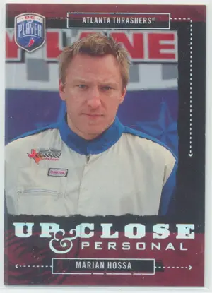 2006-07 BE A PLAYER - MARIAN HOSSA #UC30 UP CLOSE & PERSONAL 8/999