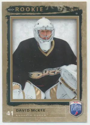 2006-07 BE A PLAYER - DAVID McKEE #242 ROOKIE 546/999