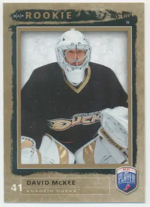 2006-07 BE A PLAYER - DAVID McKEE #242 ROOKIE 546/999