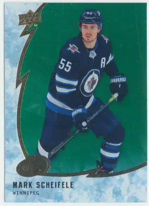 2019-20 UPPER DECK ICE - MARK SCHEIFELE #18 GREEN