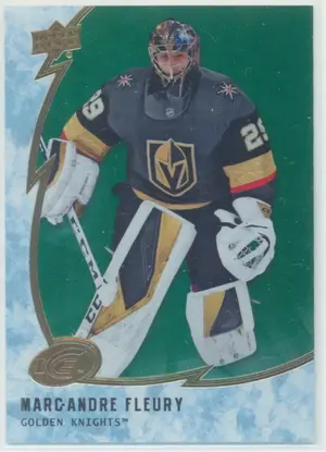 2019-20 UPPER DECK ICE - MARC-ANDRE FLEURY #20 GREEN
