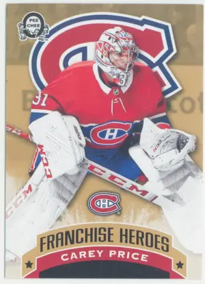 2018-19 O-PEE-CHEE COAST TO COAST - CAREY PRICE/PATRICK ROY #G-7 FRANCHISE HEROES