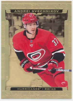 2022-23 TIM HORTONS - ANDREI SVECHNIKOV #G-4 GOLD ETCHINGS