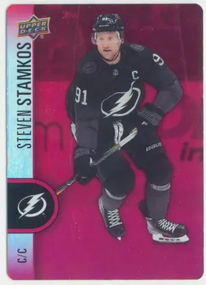 2022-23 TIM HORTONS - STEVEN STAMKOS #DC-6 RED DIE CUTS
