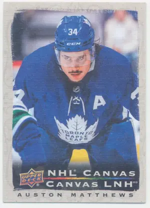 2020-21 TIM HORTONS - AUSTON MATTHEWS #C-10 NHL CANVAS
