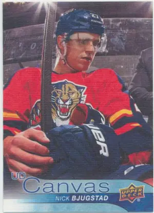 2016-17 UPPER DECK - NICK BJUDSTAD #C38 UD CANVAS