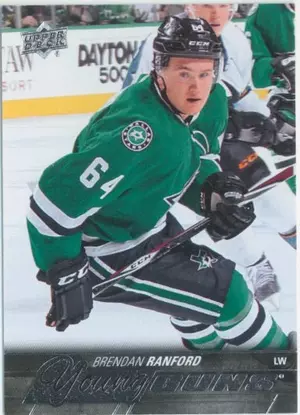 2015-16 UPPER DECK - BRENDAN RANFORD #463 YOUNG GUNS