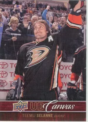 2012-13 UPPER DECK - TEEMU SELANNE #C4 UD CANVAS