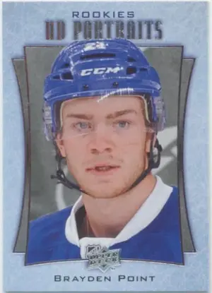 2016-17 UPPER DECK - BRAYDEN POINT #P-79 UD PORTRAITS