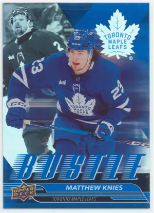 2025-26 UPPER DECK - MATTHEW KNIES #B-4 BUSTLE