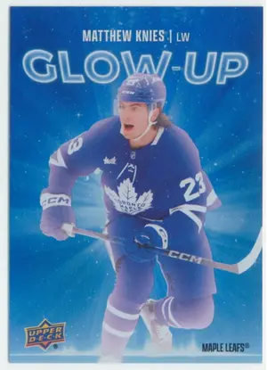 2025-26 UPPER DECK - MATTHEW KNIES #GU-2 GLOW-UP