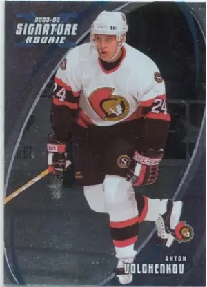 2002-03 SIGNATURE SERIES - ANTON VOLCHENKOV #198 ROOKIE