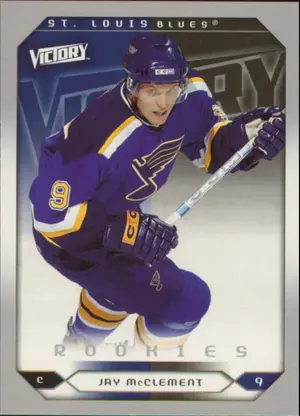 2005-06 VICTORY - JAY McCLEMENT #256 ROOKIES