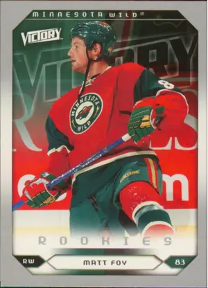 2005-06 VICTORY - MATT FOY #299 ROOKIES