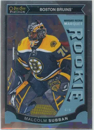 2015-16 O-PEE-CHEE PLATINUM - MALCOLM SUBBAN #M5 MARQUEE ROOKIE
