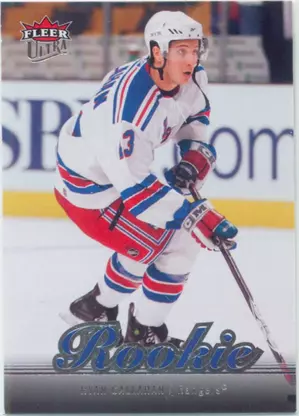 2007-08 FLEER ULTRA - RYAN CALLAHAN #241 ROOKIE
