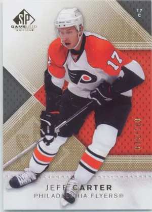 2007-08 SP GAME USED - JEFF CARTER #30 GOLD 39/100
