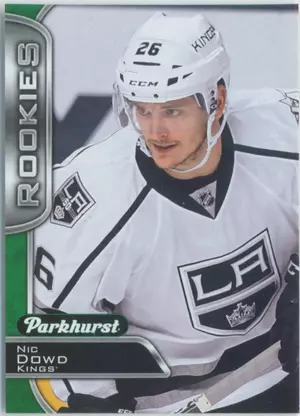 2016-17 PARKHURST - NIC DOWD #348 ROOKIE