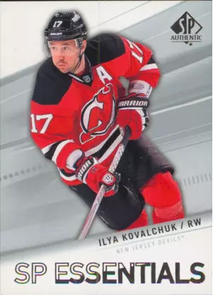 2011-12 SP AUTHENTIC - ILYA KOVALCHUK #168 SP ESSENTIALS