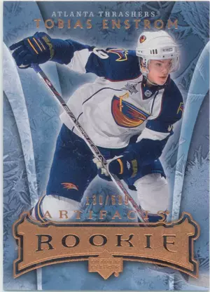 2007-08 ARTIFACTS - TOBIAS ENSTROM #236 ROOKIE 130/599